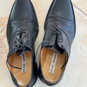 Steve Madden Classic Black Oxfords